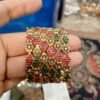 Ping Green Beaded Bangle - Image 2